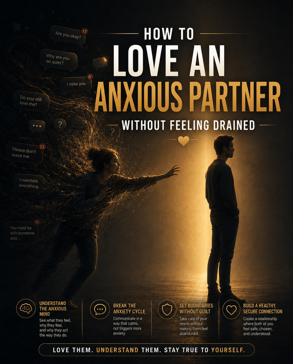 How to Love an Anxious Partner Without Feeling Drained